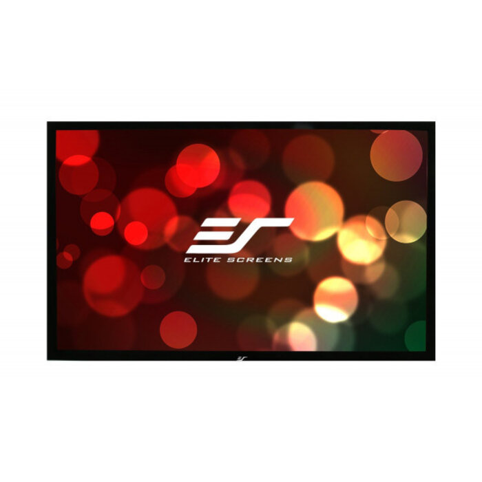 Elite Screens Elite Screens EZ Frame 135 inch Fixed Frame Projectiescherm 16:9 (299 x 168 cm) – CineGrey 5D ALR Doek, Zwart Fluwelen Frame