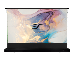 Elite Screens Elite Screens Kestrel Tab-Tension 122 inch Elektrisch Floor-Up Projectiescherm (270 x 152 cm) – CineGrey 4D (ALR)