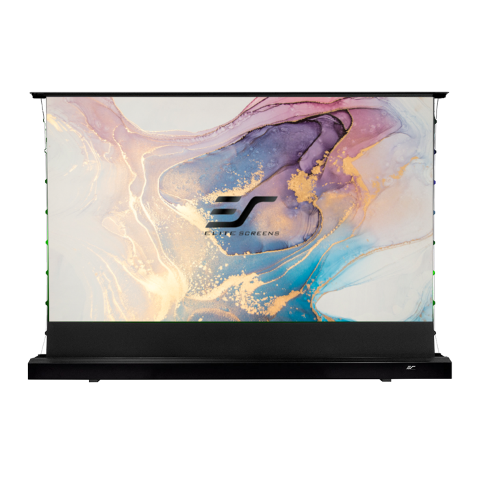Elite Screens Elite Screens Kestrel Tab-Tension 3 135 inch Elektrisch Projectiescherm 16:9 (299 x 168 cm) – CineGrey 4D ALR Doek, Floor-Up Motorisch met Tab-Tension (Model FTE135UH2-C4D)