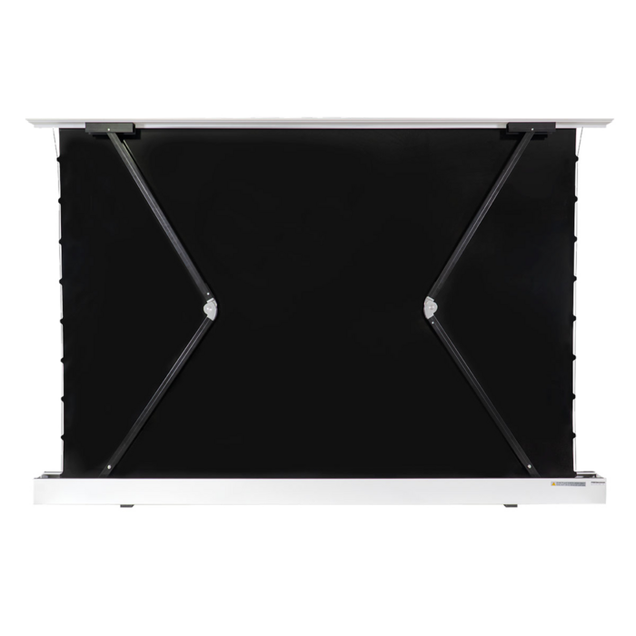 Elite Screens Elite Screens Kestrel Tab-Tension 2 CLR 121 inch Elektrisch Projectiescherm 16:9 (268 x 155 cm) – StarBright CLR UST Doek, Floor-Up Motorisch met Tab-Tension, Witte Behuizing (Model FTE121XH2-CLR)