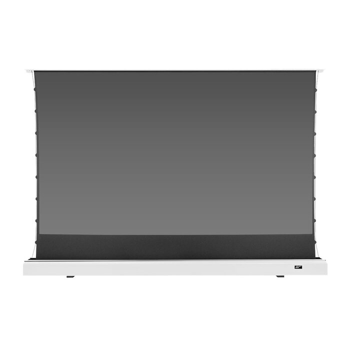 Elite Screens Elite Screens Kestrel Tab-Tension 3 102 inch Elektrisch Projectiescherm 16:9 (226 x 127 cm) – CineGrey 4D ALR Doek, Floor-Up Motorisch met Tab-Tension (Model FTE102UH2-C4D) - Witte behuizing - RETOURMODEL