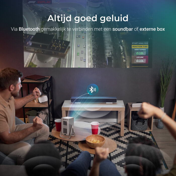 Lumenix Lumenix AIR – Full HD 1080p Draagbare Smart Beamer