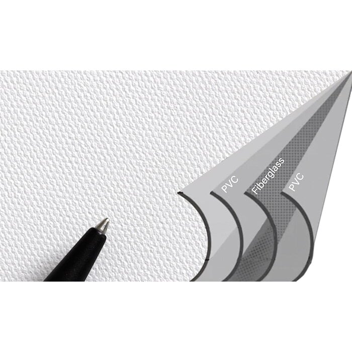 Elite Screens Elite Screens Saker Premium 100 inch Elektrisch Projectiescherm 16:9 (222 x 125 cm / Black drop 30 cm) – MaxWhite® Fiberglass Doek, Motorisch Beamerscherm met Witte Behuizing voor Normal Throw Projectoren (Model SK100XHW-E24)