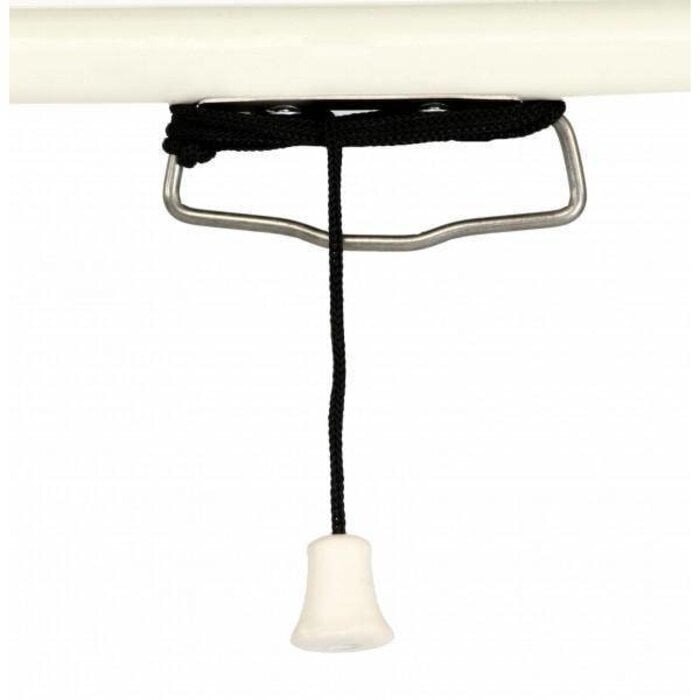 Elite Screens Elite Screens Manual 120 inch 4:3 Handmatig Projectiescherm (244 x 183 cm) – MaxWhite® Doek, Pull-Down Beamerscherm met Witte Behuizing voor Wand- en Plafondmontage (Model M120XWV2) - RETOURMODEL