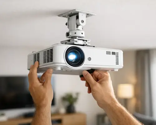 Beamer ophangen aan plafond? Zo doe je dat