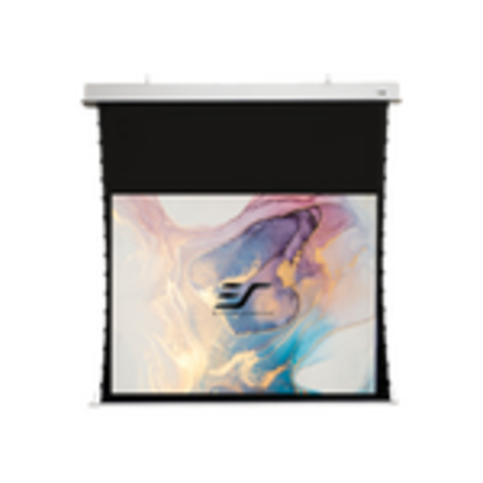 Elite Screens EVANESCE TAB TENSION - CEILING ELECTRIC PROJECTION SCREENS  84 inch (186 x 105 / Top-Drop 50cm 16:9)
