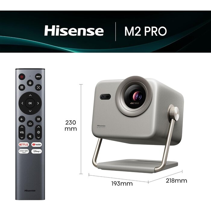 Hisense Hisense M2 Pro - 4K - 1300 Lumen - TriChroma Laser