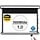 HiViLux® Tension-gemotoriseerd projectiescherm – HiViWhite  1,0 Wit Doek – Behuizing Wit -  135" Frontload 16:9 HD  299 x 168 cm