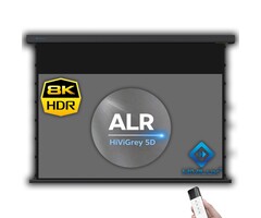HiViLux HiViLux® ALR Kontrast Tension-gemotoriseerd projectiescherm – HiViGrey  5D/HD R – Zwart -  100" 16:9 HD   221 x 125 cm