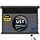 HiViLux® UST/CLR Tension-gemotoriseerd projectiescherm – HiViPrism  HD R – Zwart -  84“ 16:9 HD   186 x 105 cm