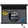 HiViLux® UST/CLR Tension-gemotoriseerd projectiescherm – HiViPrism  HD R – Zwart -  135" 16:9 HD   299 x 168 cm