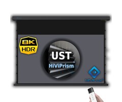 HiViLux HiViLux® UST/CLR Tension-gemotoriseerd projectiescherm – HiViPrism  HD R – Zwart -  150" 16:9 HD   332 x 187 cm