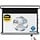 HiViLux® Akoestisch  Tension-gemotoriseerd projectiescherm – HiViWhite  SD Geweven – Wit -  135" 16:9 HD   299 x 168 cm