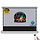 HiViLux® RGB-Triplelaser Vloer-gemotoriseerd projectiescherm – HiViGrey  3L – Wit -  100" 16:9 HD   221 x 125 cm