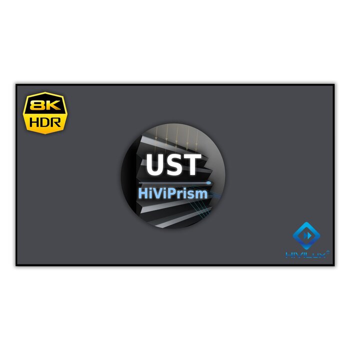 HiViLux HiViLux® UST/CLR Contrast-Fixed Frame – HiViPrism  HD R - 100" 16:9 HD   221 x 125 cm