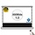 HiViLux®  Vloer-gemotoriseerd projectiescherm – HiViWhite  1,0 – wit - 110" 16:9 HD   244 x 137 cm