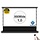 HiViLux®  Vloer-gemotoriseerd projectiescherm – HiViWhite  1,0 – zwart - 127" 16:9 HD   280 x 158 cm
