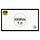 HiViLux® Wit  Flueel -Fixed Frame – HiViWhite  1,0 - 120" 16:9 HD   265 x 149 cm