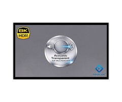 HiViLux HiViLux® ALR Akoestisch  Flueel -Fixed Frame – HiViGrey  5DMP HD R micro perforated - 92" 16:9 HD   204 x 115 cm