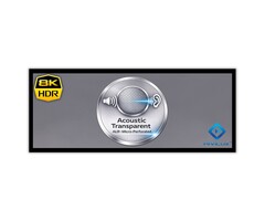 HiViLux HiViLux® ALR Akoestisch  Flueel -Fixed Frame – HiViGrey  5DMP HD R micro perforated - 103" 21:9  241 x 103 cm