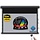 HiViLux® RGB-Triplelaser Tension-gemotoriseerd projectiescherm – HiViGrey  3L - Zwart -120" 16:9 HD   265 x 149 cm