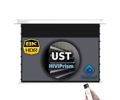 HiViLux HiViLux® UST/CLR InCeiling Tension-gemotoriseerd projectiescherm Met HiViPrism HD R - 135" 16:9 HD 299 x 168 cm