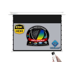 HiViLux HiViLux® RGB-Triplelaser InCeiling Tension-gemotoriseerd projectiescherm Met HiViGrey 3L - 115" 21:9 269 x 115 cm