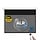 HiViLux® ALR InCeiling  Tension-gemotoriseerd projectiescherm Met HiViGrey  5D/HD R - 135" 16:9 HD 299 x 168 cm