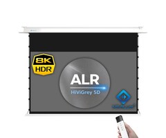 HiViLux HiViLux® ALR InCeiling Tension-gemotoriseerd projectiescherm Met HiViGrey 5D/HD R - 103" 21:9 241 x 103 cm
