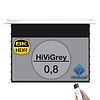 HiViLux HiViLux® grijs InCeiling  Tension-gemotoriseerd projectiescherm Met HiViGrey  0,8 - 138" 21:9  323 x 138 cm