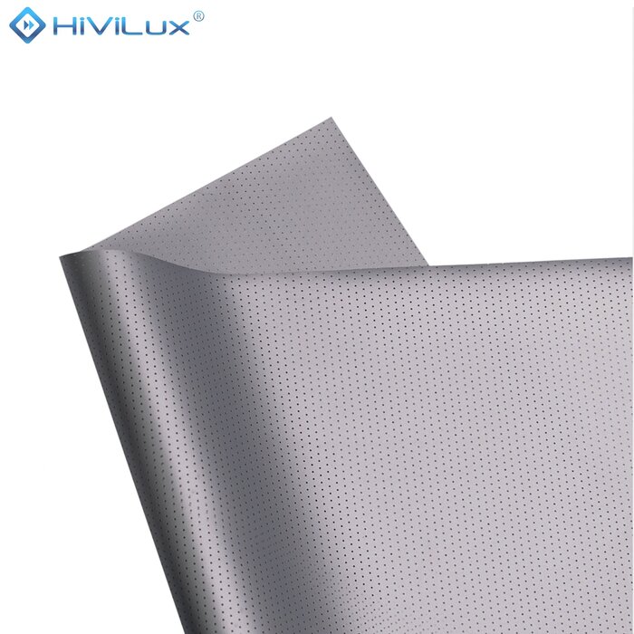 HiViLux HiViLux® ALR akoestiek  InCeiling  Tension-gemotoriseerd projectiescherm Met HiViGrey  5DMP micro perforated - 100" 16:9 HD 221 x 125 cm