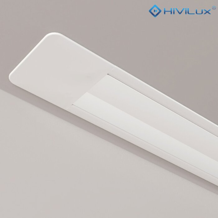 HiViLux HiViLux® grijs InCeiling  Tension-gemotoriseerd projectiescherm Met HiViGrey  0,8 - 138" 21:9  323 x 138 cm