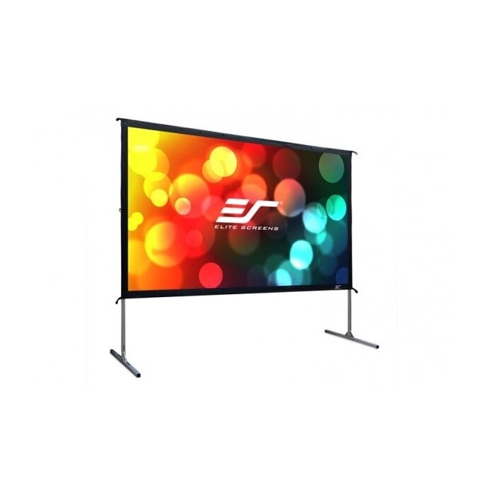 Elite Screens Elite Screens Yard Master2 135 inch Outdoor Projectiescherm 16:9 (299 x 168 cm) – WraithVeil Rear Projection Doek, Opvouwbaar Frame (Model OMS135HR2)