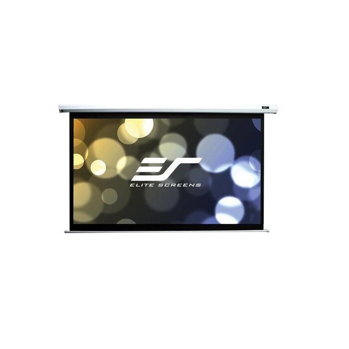 Elite Screens Elite Screens Spectrum 125 inch Elektrisch Projectiescherm 16:9 (277 x 156 cm) - Elektrisch Beamer Scherm met MaxWhite Doek en Witte Behuizing (Model Electric125XH)
