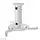 Neomounts BEAMER-C80WHITE Universele Beamerbeugel Wit – Verstelbaar 13-20 cm – Full Motion