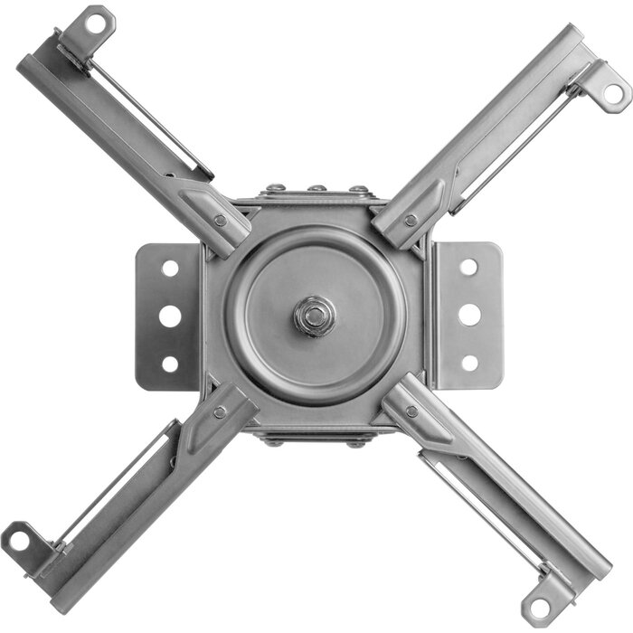 Vivolink Vivolink VLMC350S-W Universele Beamer Plafondbeugel – Vaste Hoogte 25,5 cm – 360° Draaibaar – Max. 35 kg – Wit