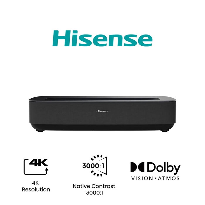 Hisense Hisense PL1SE - 4K UHD Ultra Short Throw Laser Cinema Beamer 2100 ANSI Lumen