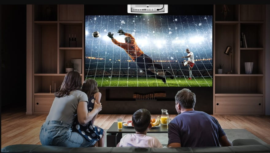 Be Winner 60-100 inch projectiescherm, 4: 3 HD draagbaar opvouwbaar