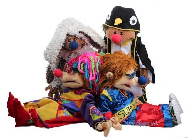 Feestkleding voor de menspop