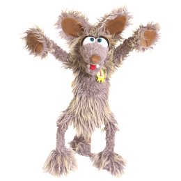 Living Puppets handpop coyote Jörg de Grote