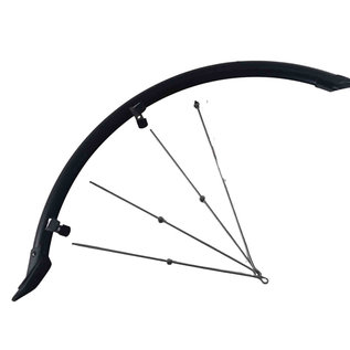 Mudguard 26" 45 mm matt black