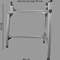 ligfietsshop Universal recumbent trike repair and assembly stand