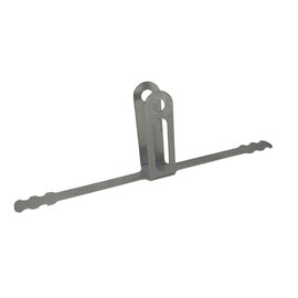 ligfietsshop Kettingbuissteun 2-zijdige lip 100 mm