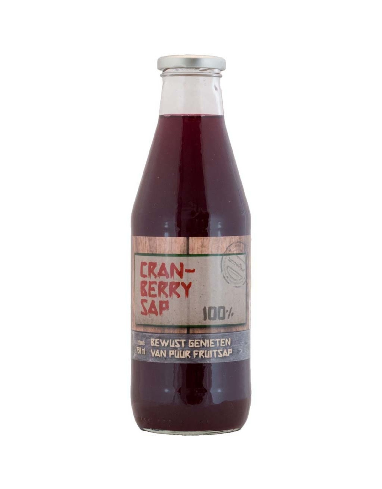 Cranberry  sap100% bewust genieten 0,75 ltr