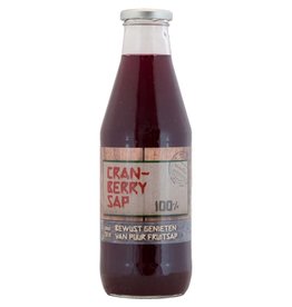 Cranberry sap 100% bewust genieten