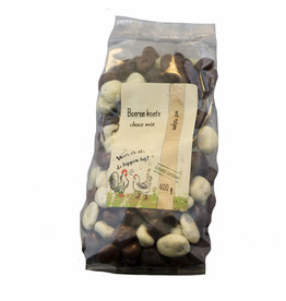 Boeren bonte choco mix rozijnen