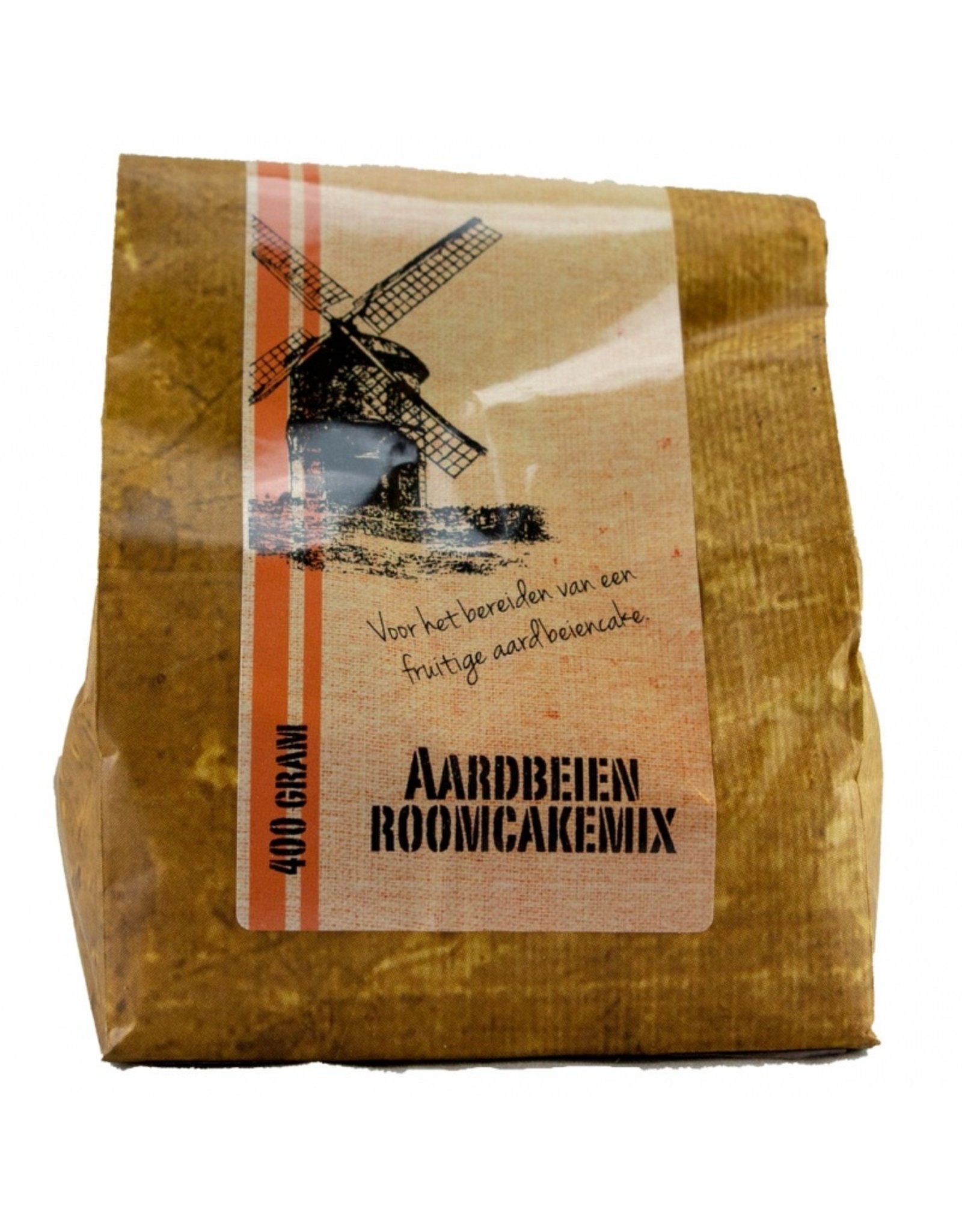 Aardbeienroom cakemix 400 gram