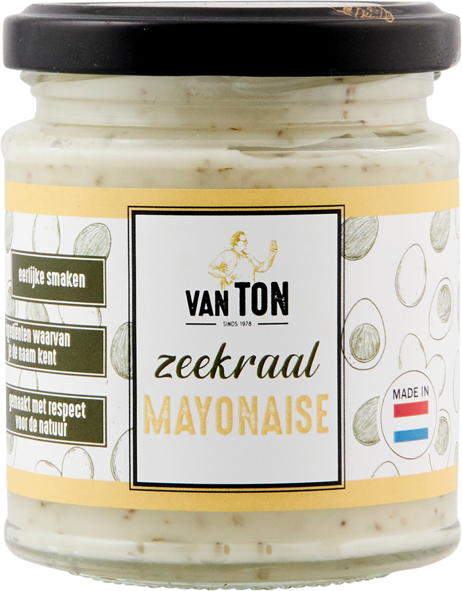 Zeekraal mayonaise.