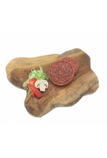 Hamburgers per 2 stuks (diepvries).
