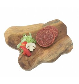 Hamburgers per 2 stuks (diepvries).